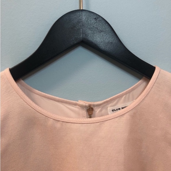 REDUCED! Club Monaco Seymour peplum sleeveless top. Very soft pink! Sz S - Picture 12 of 17